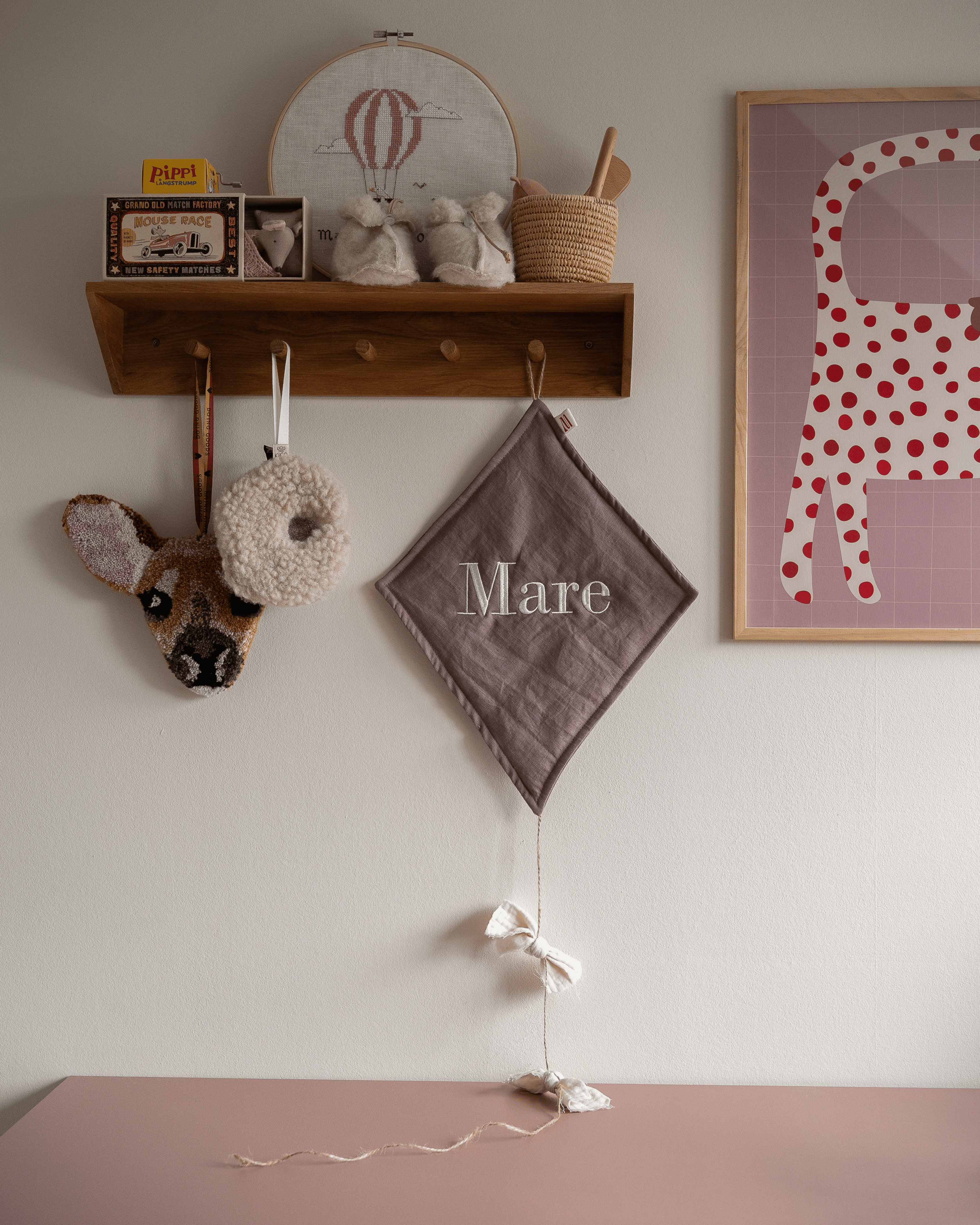 Vlieger Linnen Blanco