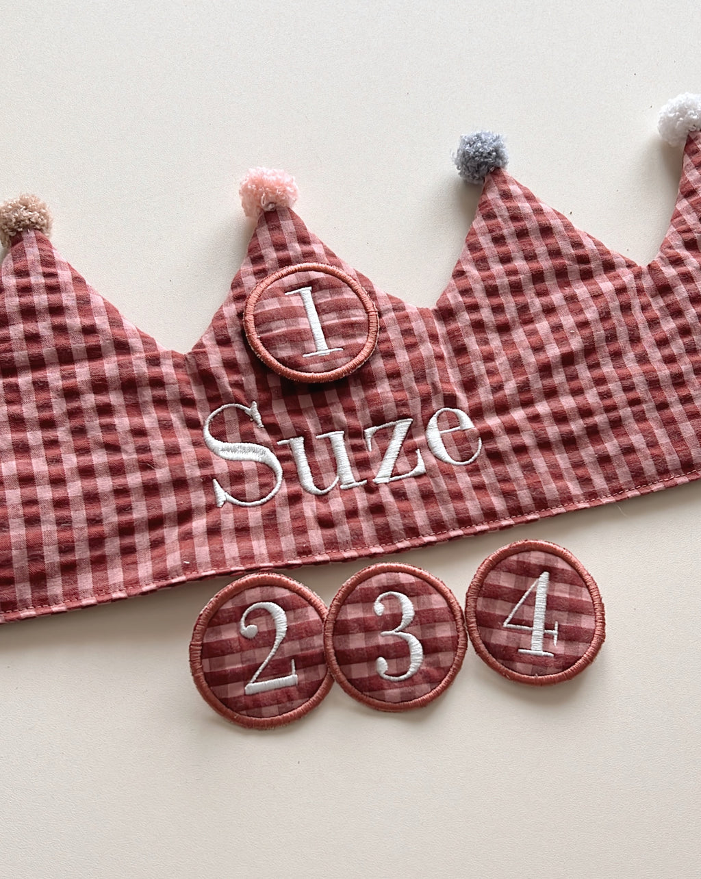 Verjaardagskroon met naam