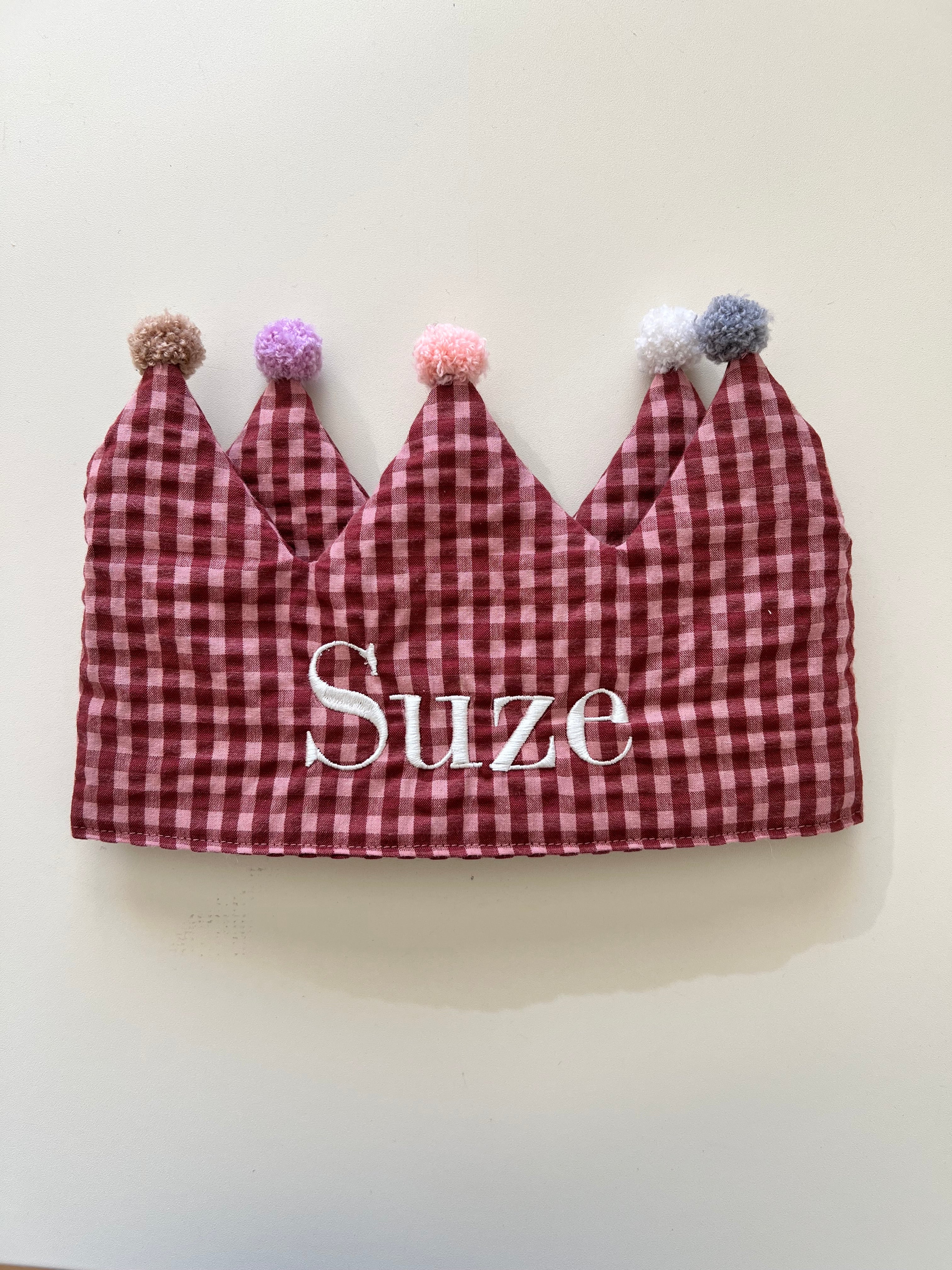 Verjaardagskroon met naam