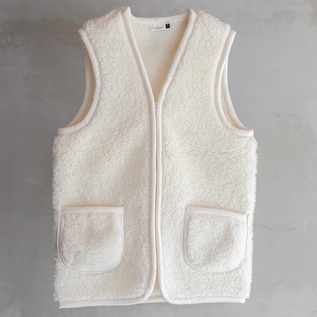 Wollen Volwassen unisex bodywarmer Off-White Van Buren
