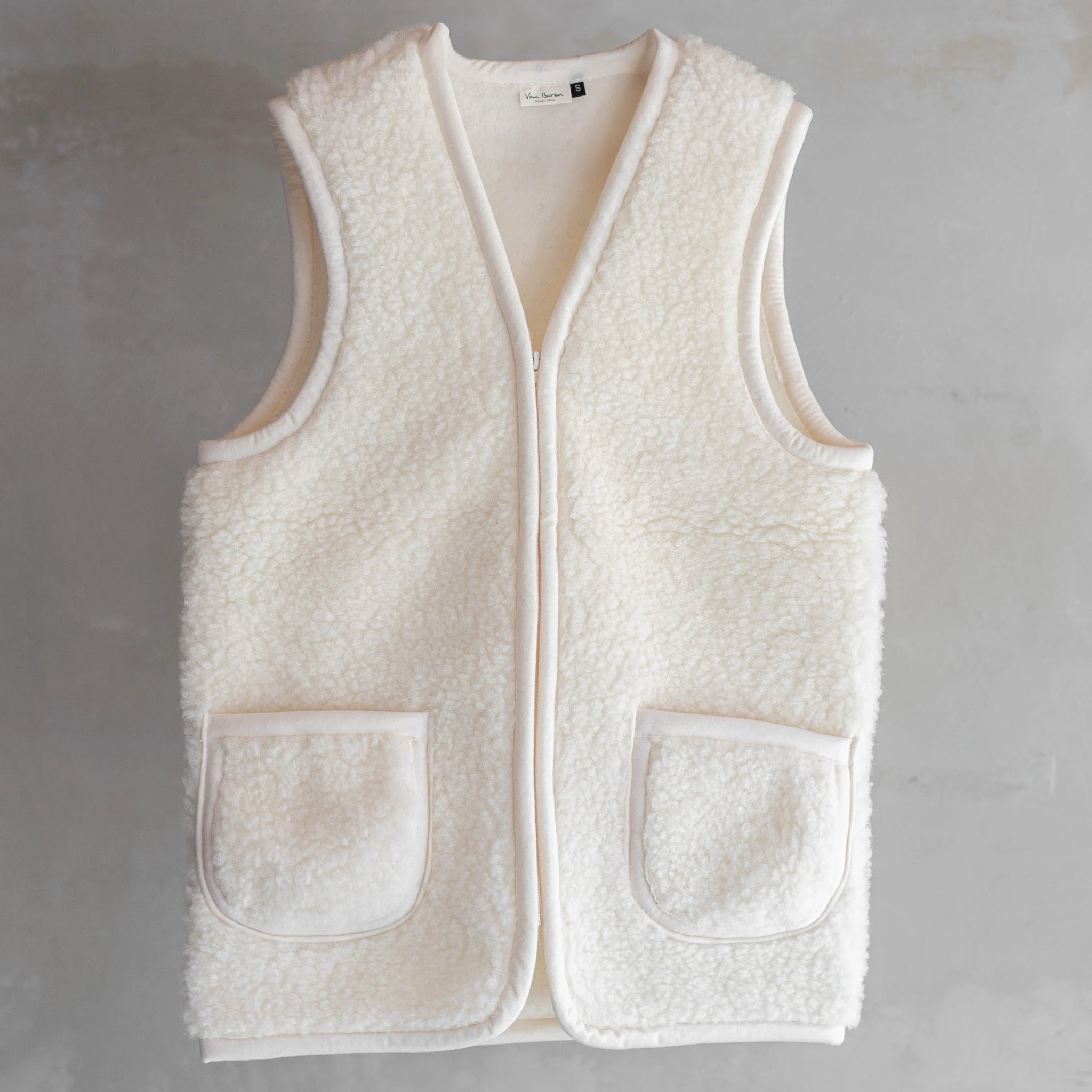 Wollen Volwassen unisex bodywarmer Off-White Van Buren