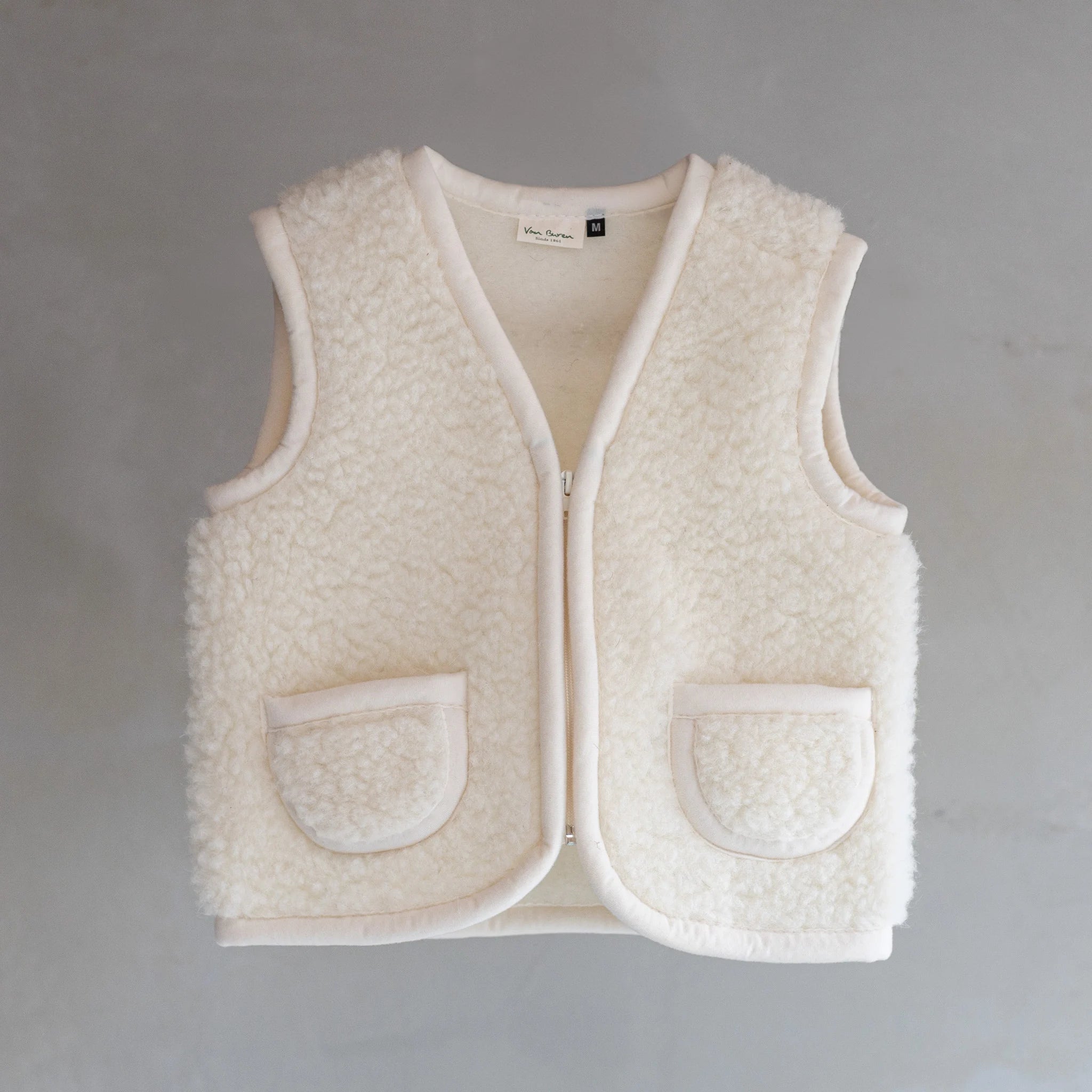 Wollen kinderbodywarmer Off-White Van Buren